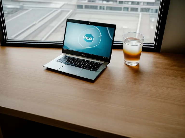Laptop zeigt ein Video-Interview eines Human Design Kongresses in einer ruhigen Arbeitsumgebung.