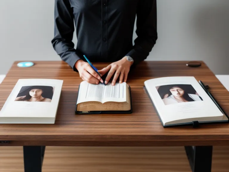 Tablet mit einer Analyse des Human Design Wurzelzentrums auf einem Holztisch